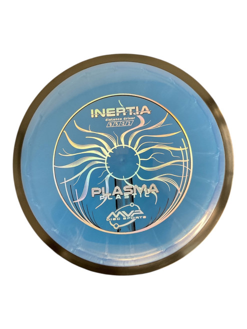 Vist Large View of Product Image Which is Used MVP NEW INERTIA DRIVER Disc Golf Driver Royal Blue