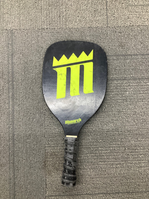 Vist Large View of Product Image Which is Used MONARCH WOOD Pickleball Racquet Black