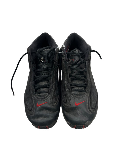 Vist Large View of Product Image Which is Used Nike MAX AIR TURFS BB/SB Cleats Black Junior 04.5