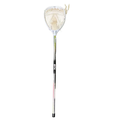 Vist Large View of Product Image Which is Used STX FIDDLESTX JR GOALIE STICK Junior Goalie Stick White