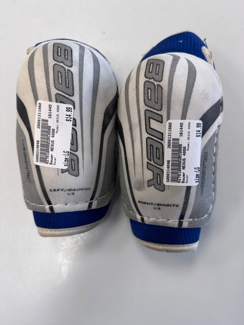 Vist Large View of Product Image Which is Used Bauer NEXUS 4000 Junior Elbow Pads LG