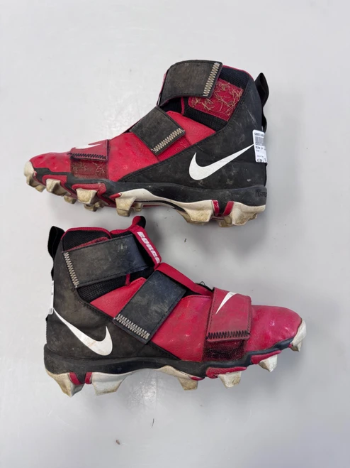 Vist Large View of Product Image Which is Used Nike Jr FB Cleats Red Junior 05