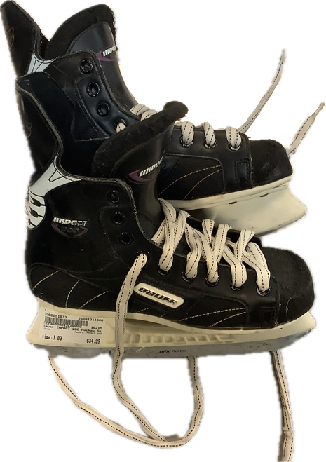 Vist Large View of Product Image Which is Used Bauer IMPACT 200 Junior Hockey Skate Junior 03