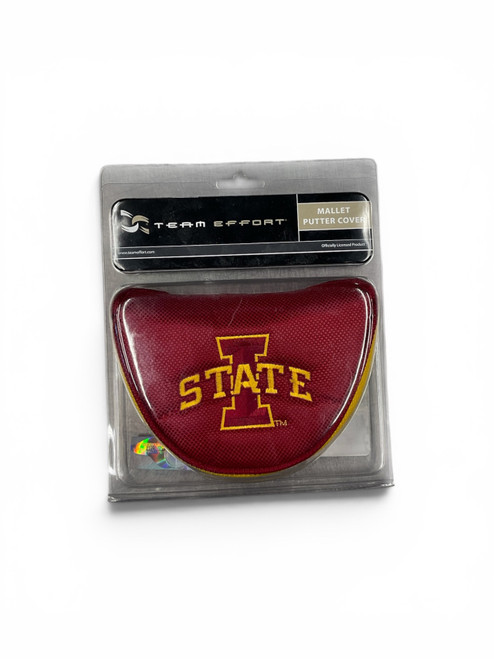 Vist Large View of Product Image Which is Used IOWA STATE MALLET PUTTER COVER Golf Accessory