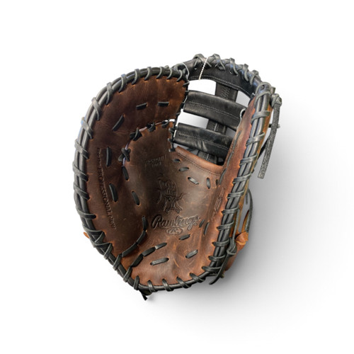 Vist Large View of Product Image Which is Used Rawlings PRORDCTTIB BB/SB First Base LH Throw Brown 13"