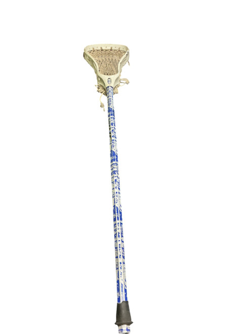 Vist Large View of Product Image Which is Used Warrior BRINE SHAFT Jr Atk/Mid Complete Stick Royal Blue