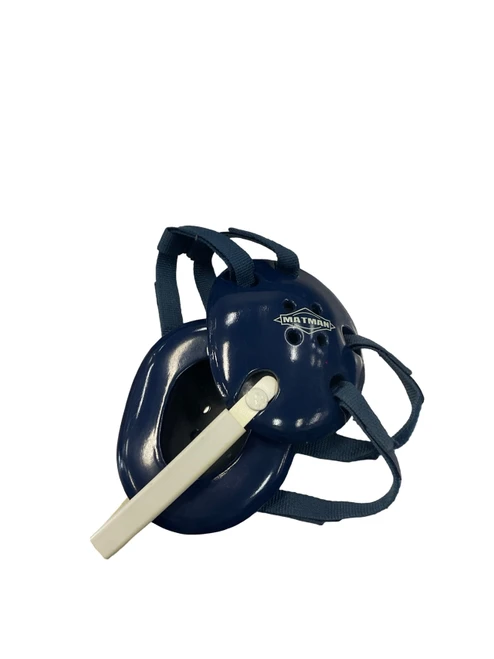 Vist Large View of Product Image Which is  Matman, Wrestling, Headgear, Navy, Blue