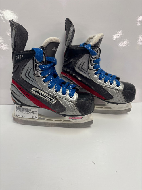 Vist Large View of Product Image Which is Used Bauer VAPOR X3.0 SKATES Youth Hockey Skate Youth 10.5
