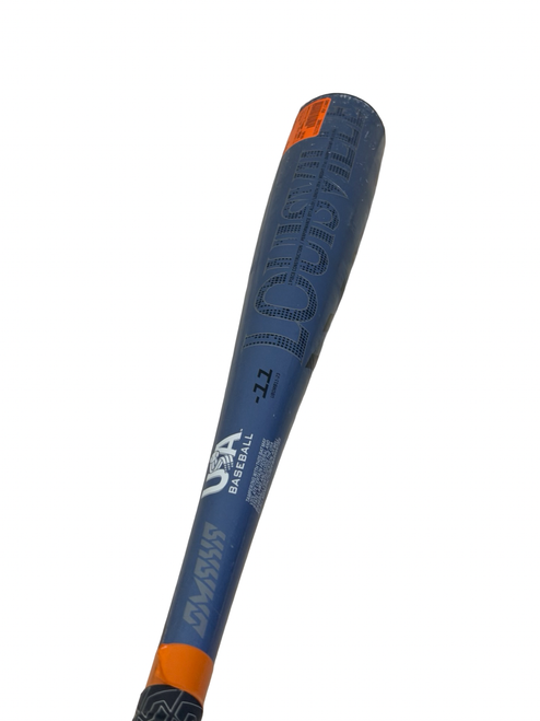 Vist Large View of Product Image Which is Used Louisville Slugger OMAHA UBOMB11-23 -11 USA 2 5/8 Baseball Bat 28" 28/17