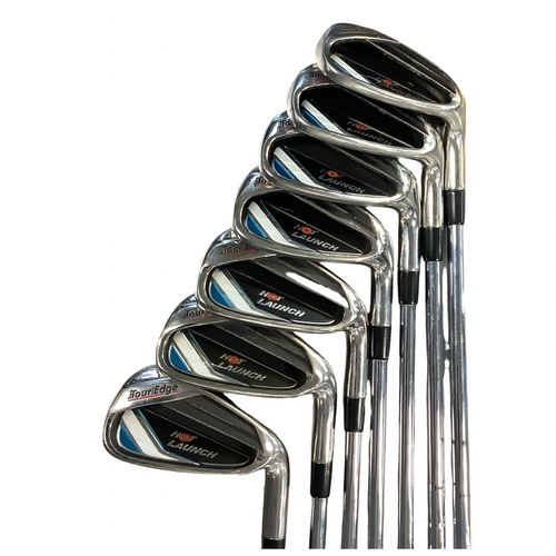 Vist Large View of Product Image Which is Used Tour Edge HOT LAUNCH 5-SW Mens Iron Set RH 5I-SW