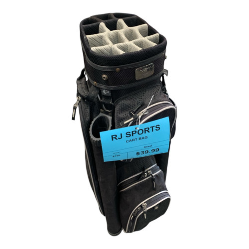 Vist Large View of Product Image Which is Used RJ Sports CART BAG Mens Cart Bag Black