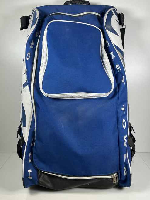 Vist Large View of Product Image Which is Used Grit GRIT X TOWER BAG Sr Hockey Wheeled Navy Blue
