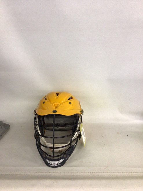 Vist Large View of Product Image Which is Used Cascade CPXR Lacrosse Helmet Yellow MD