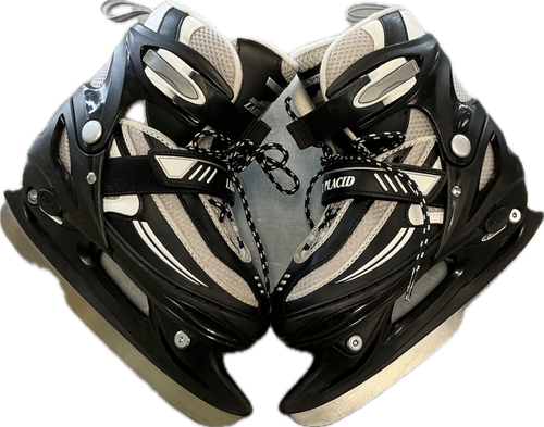 Vist Large View of Product Image Which is Used Lake Placid ADJ 1-4 Girls Softboot Skate None Adjustable