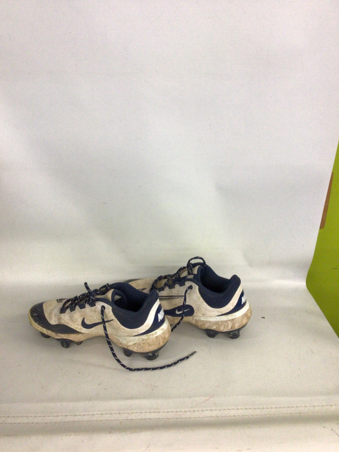 Vist Large View of Product Image Which is Used Nike 900 BB/SB Cleats White Senior 7.5