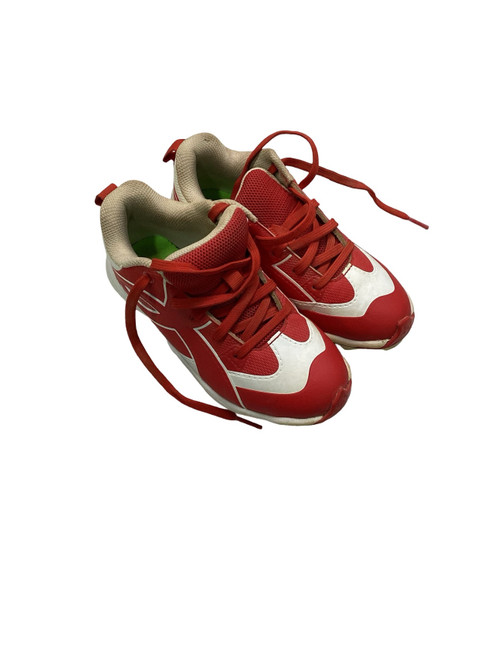 Vist Large View of Product Image Which is Used Under Armour 12 SPIKE BB CLEATS BB/SB Cleats Red Youth 13.0