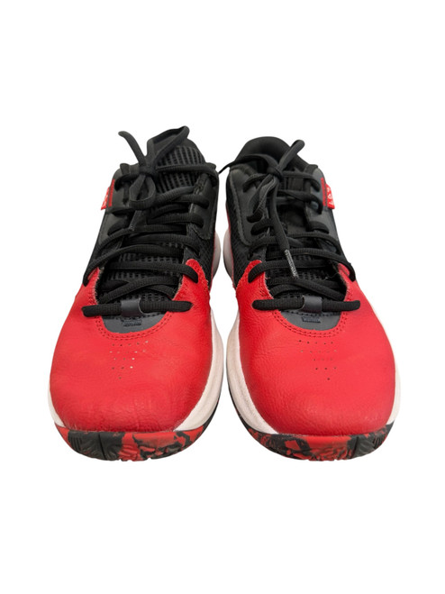 Vist Large View of Product Image Which is Used Under Armour Basketball Shoes Y Red Youth 07.0