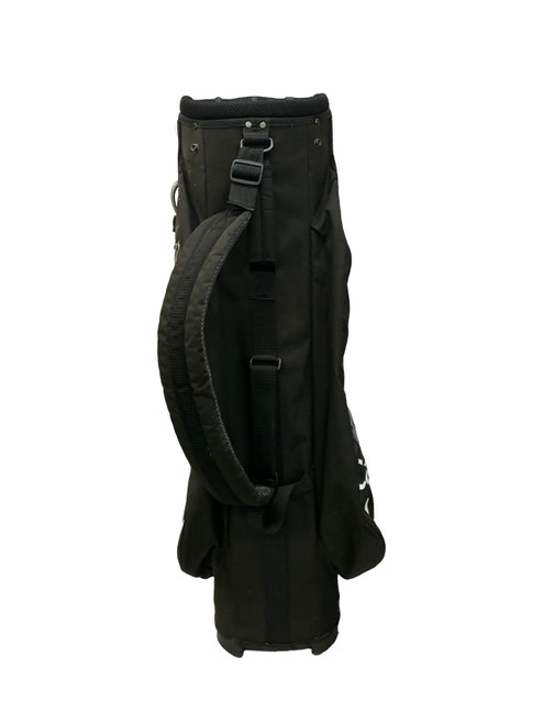 Vist Large View of Product Image Which is Used Callaway CHEV ORG 14 WAY Mens Cart Bag Black And Navy Blue