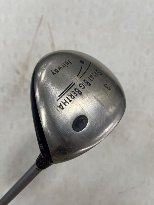 Vist Large View of Product Image Which is Used Callaway GREAT BIG BERTHA II Mens Fairway Wood RH 3 Wood