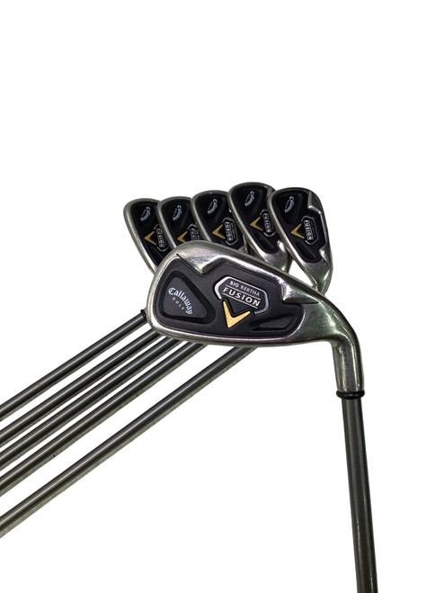 Vist Large View of Product Image Which is Used Callaway BIG BERTHA FUSION Mens Iron Set RH 5I-PW