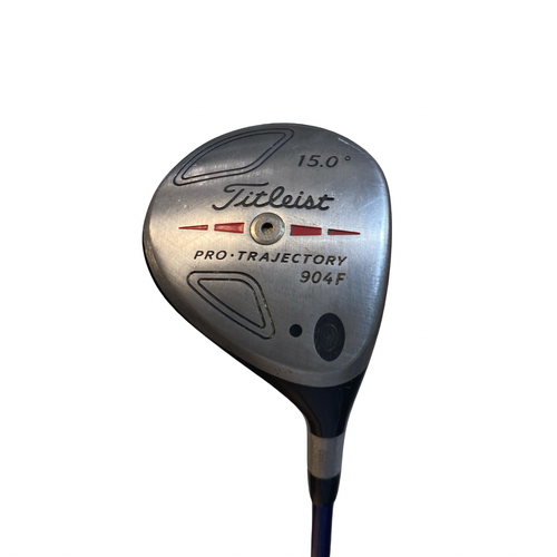 Vist Large View of Product Image Which is Used Titleist 904F PRO TRAJECTORY Mens Fairway Wood RH 3 Wood