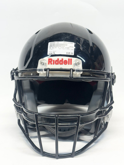 Vist Large View of Product Image Which is Used Riddell 2023 YOUTH SPEED ICON FB Helmet Black XL