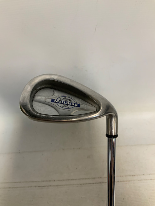Vist Large View of Product Image Which is Used Callaway STEELHEAD X 14 Golf Wedge Mens RH Pitching Wedge