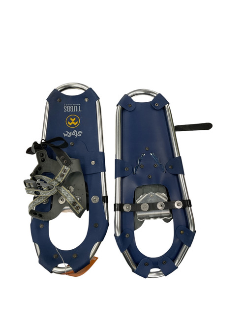 Vist Large View of Product Image Which is Used Tubbs Snowshoes Boys Navy Blue 19"