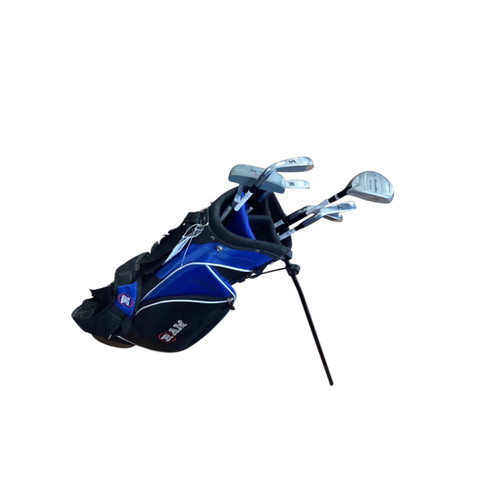 Vist Large View of Product Image Which is Used Powerbilt BLUE Jr Package Set RH Navy Blue 7 Piece