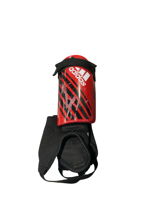 Vist Large View of Product Image Which is Used Adidas Soccer Shin Guards Junior Red SM