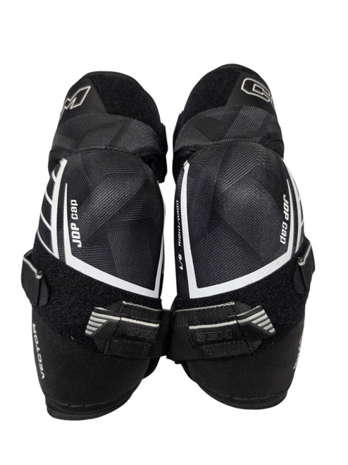 Vist Large View of Product Image Which is Used CCM Vector Junior Elbow Pads LG