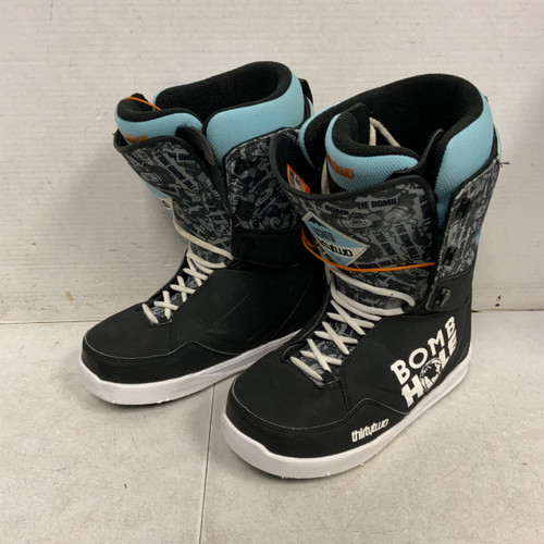 Vist Large View of Product Image Which is Used ThirtyTwo LASHED BOMB HOLE Mens Snowboard Boots Black Senior 9.5