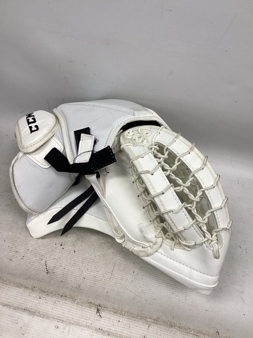 Vist Large View of Product Image Which is Used CCM EFLEX 5.9 Inter Goalie Catcher White