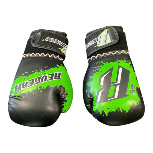 Vist Large View of Product Image Which is Used RevGear Boxing Gloves Black Junior