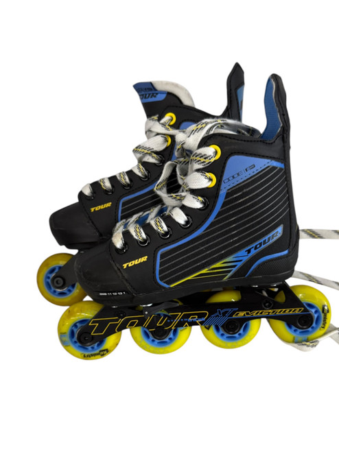 Vist Large View of Product Image Which is Used Y11 Tour XT Eviction Roller Hockey Skates