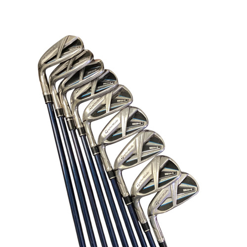 Vist Large View of Product Image Which is Used Taylormade SIM MAX Mens Iron Set LH 4I-SW