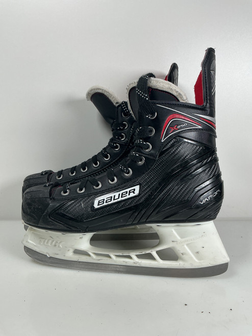 Vist Large View of Product Image Which is Used Bauer VAPOR X250 HOCKEY SKATES SR 8