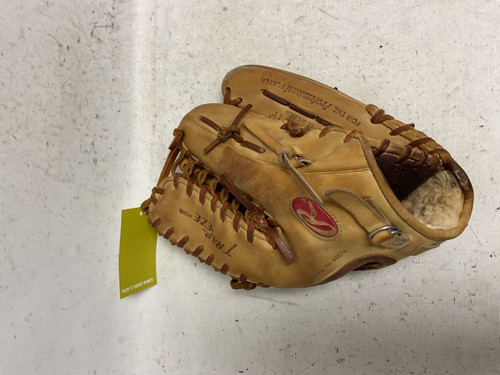 Vist Large View of Product Image Which is Used Rawlings PROS27TF BB/SB Glove RH Throw Tan 12 3/4"