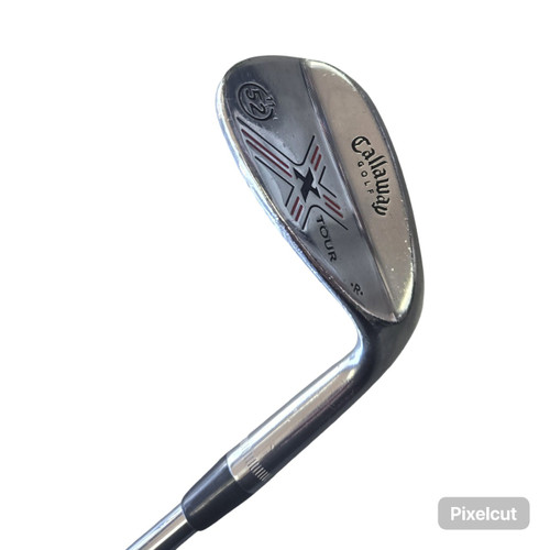 Vist Large View of Product Image Which is Used Callaway X TOUR WEDGE Golf Wedge Mens RH 52 Degree