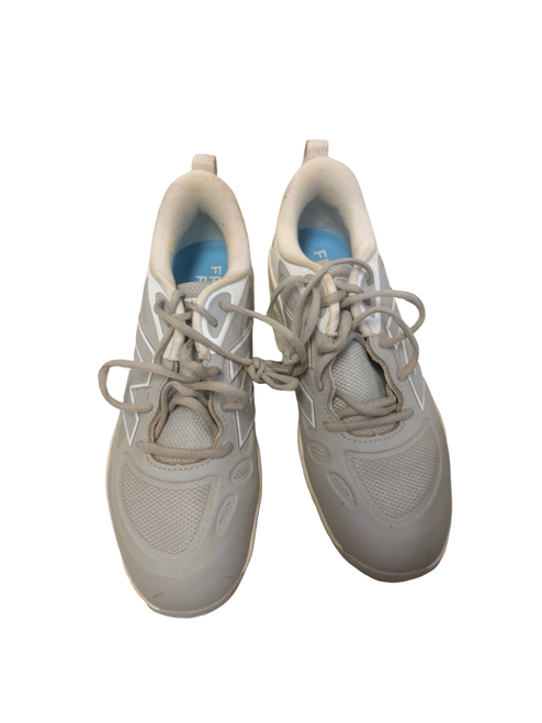 Vist Large View of Product Image Which is Used New Balance FRESH FOAM Velo v4 Womens Softball Cleats Grey Size 9