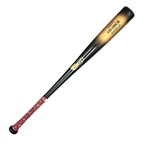 Vist Large View of Product Image Which is Used BRETT ON DECK WARM UP Wood Bat 33 1/2"