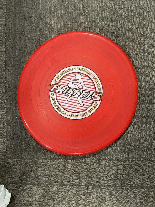 Vist Large View of Product Image Which is Used GOALTIMATE FRISBEE Other Golf Disc Red