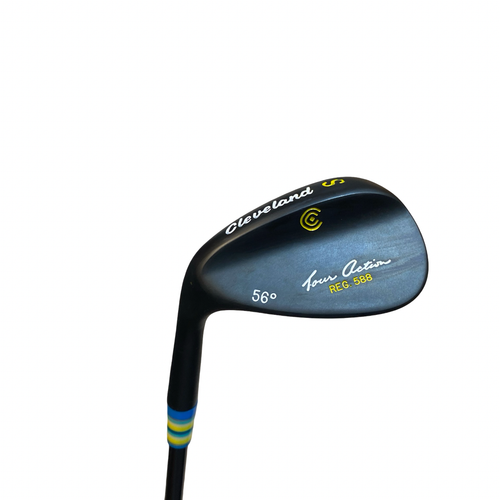 Vist Large View of Product Image Which is Used Cleveland TOUR ACTION REG. 588 CUSTOM Golf Wedge Mens LH 60 Degree