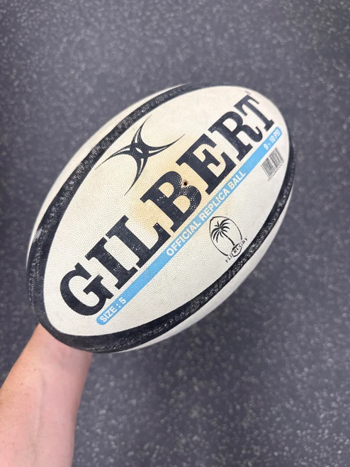 Vist Large View of Product Image Which is Used Gilbert FIJI Rugby Ball