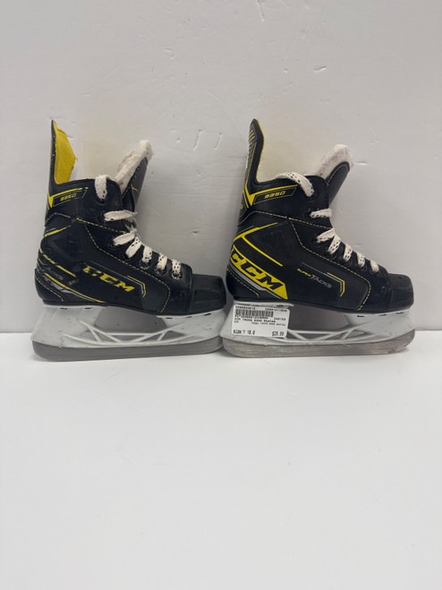 Vist Large View of Product Image Which is Used CCM TACKS 9350 SKATES Youth Hockey Skate Youth 10.0