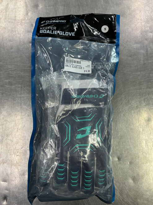 Vist Large View of Product Image Which is New GOALIE GLOVES SIZE 5