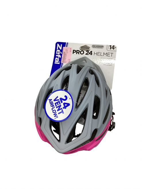 Vist Large View of Product Image Which is Used Zefal PRO 24 Bike Helmet Pink LG
