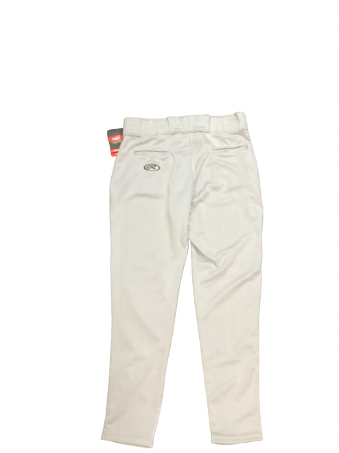 Vist Large View of Product Image Which is Used Rawlings OPEN BOTTOM S BB/SB Pant Boys Grey MD