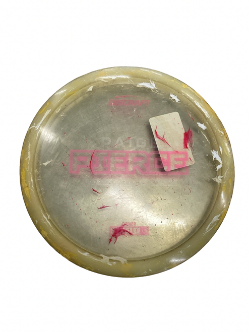 Vist Large View of Product Image Which is Used Discraft Z FLX PASSION Disc Golf Driver Yellow