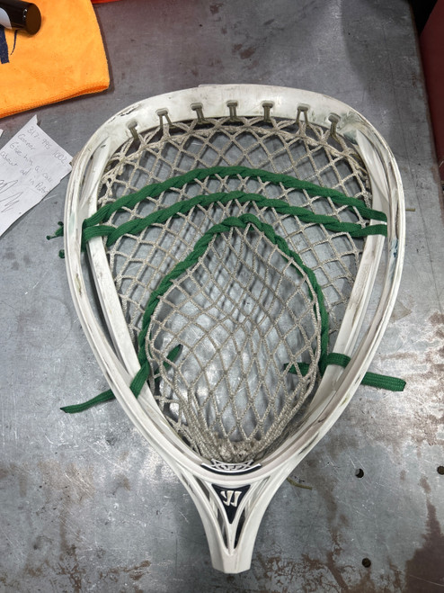 Vist Large View of Product Image Which is Used Warrior NEMESIS 2 Mens Lacrosse Head White